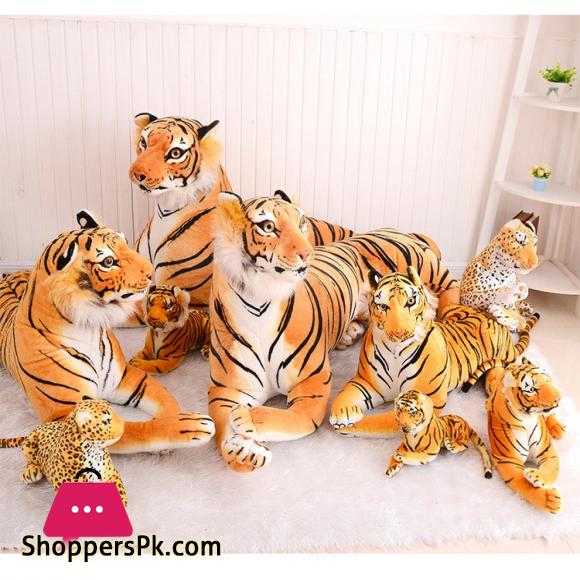 Huge Prone Tiger Plush Toy Big Tiger Plush Doll Simulation Animal Vivid Life like Tiger for Boy Large Tiger Doll Soft
