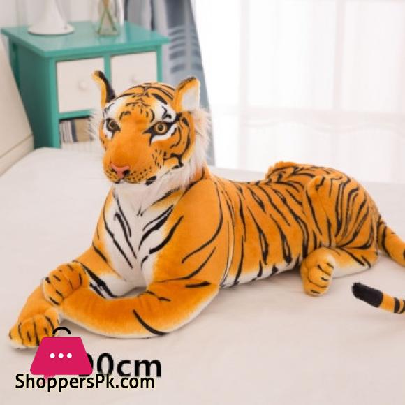 Huge Prone Tiger Plush Toy Big Tiger Plush Doll Simulation Animal Vivid Life like Tiger for Boy Large Tiger Doll Soft