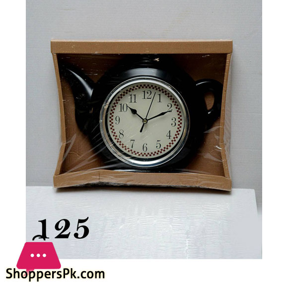 Kettle Style Wall Colock - 125