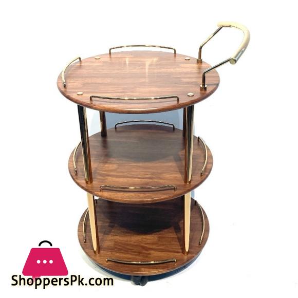 Kitchen Tea Trolley Round