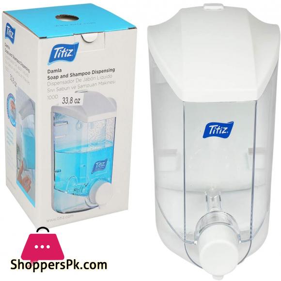 Liquid Soap Dispenser Shower Wall Mounting Soap Shampoo Lotion Dispenser for Kitchen Bathroom Public Restroom -1000mL