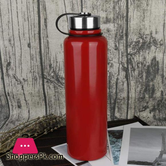 Metal Water Bottle Stainless Steel Vacuum Flask Non-Leak Sports Water Bottles Drinks Bottle for Running Gym Cycling Multiple