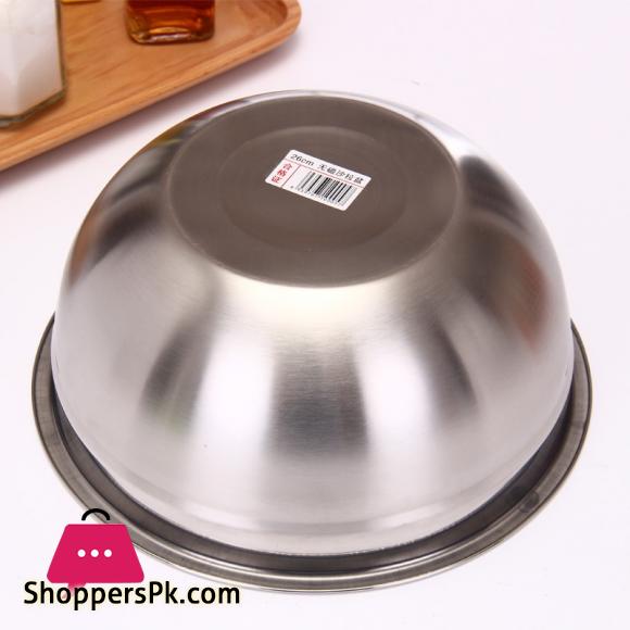 Mixing Bowl Heavy Guage Stainless Steel DIY Cake Bread Salad Mixer Kitchen Cooking Tools