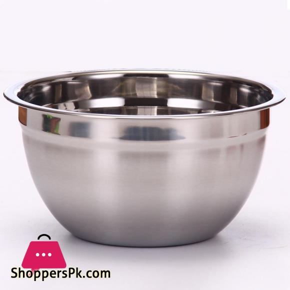 Mixing Bowl Heavy Guage Stainless Steel DIY Cake Bread Salad Mixer Kitchen Cooking Tools