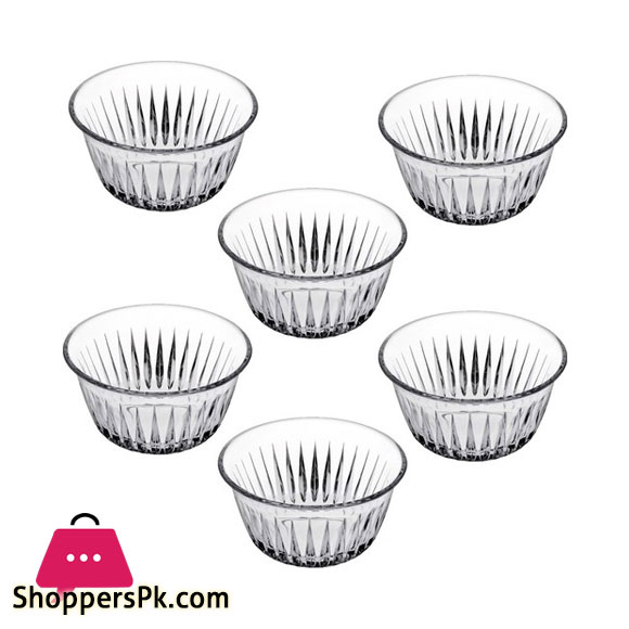Pasabahce Freesia Small Bowl of 6 - 530146
