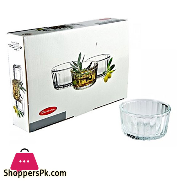 Pasabahce Glass Ramekin Bowls 6 Piece - 53943
