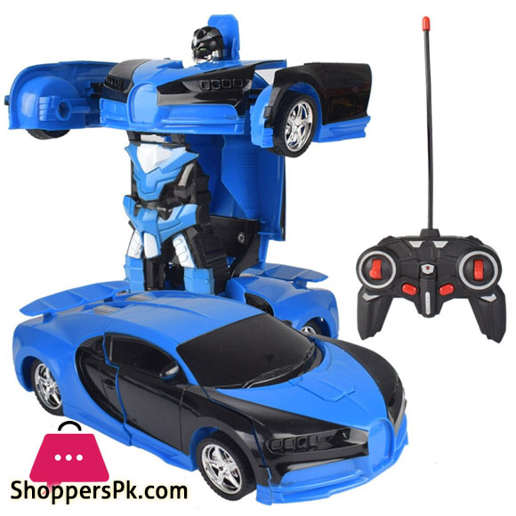 Radio Controlled Robot Car 5 Channels Art 23 2A Kids Birthday Toys for children Transformer Action Toy Car