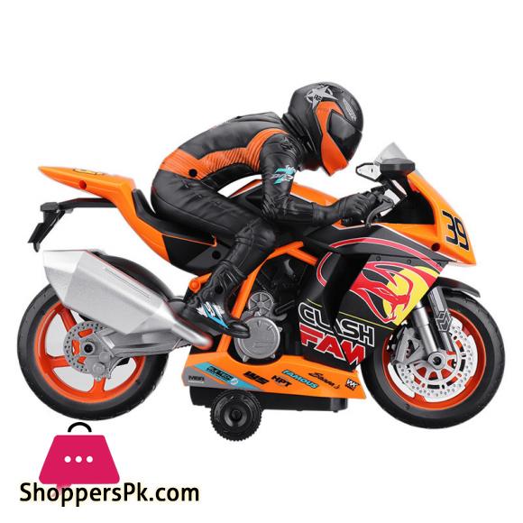 Rc Motorcycle 360 Rotation with Light Sound Car RTR Model Mini Car Vehicle Outdoor Toys For Boy Toys 1/18 2.4G