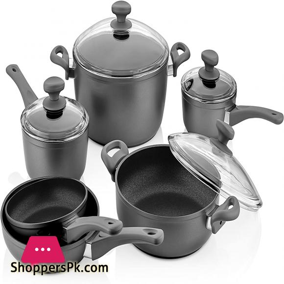Saflon Jumbo Cook Gray Set 10Pcs
