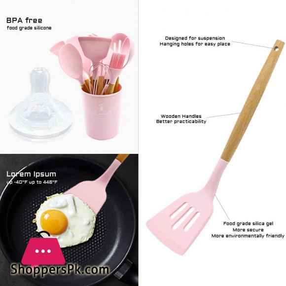 Saflon Silicone 11PCS Nonstick Cookware Set