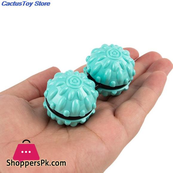 Siamese Massage Ball Decompression Toy Creative Finger Spinning Ball Toys Gift Kids Audlt Release Stress Tools|Squeeze Toys