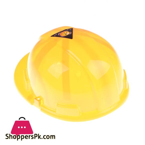 Simulation Safety Helmet Pretend Role Play Hat Toy Construction Funny Gadgets Creative Kids Children Gift