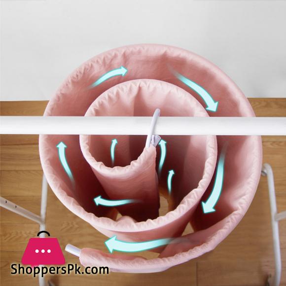 Spiral Shaped Drying Rack Laundry Stand Hanger for Dorm Bed Sheet Coverlet Coverlid Bedspread Scarf Blanket Bath Towel Towelling