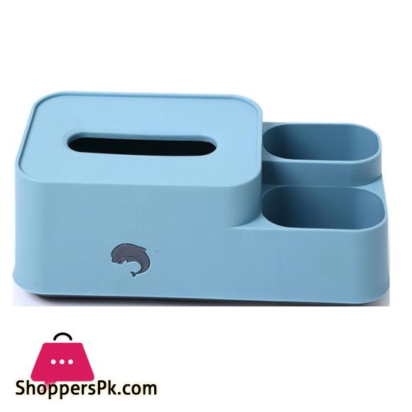Tabletop Tissue Organizer Large Capacity Napkin Holder Home Tissue Container