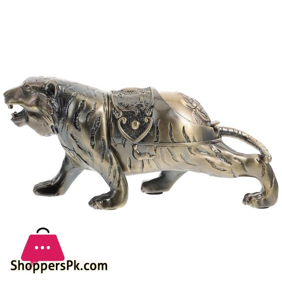 Tiger Shaped Astray Home Use Lidded Ashtray Creative Ashtray Container
