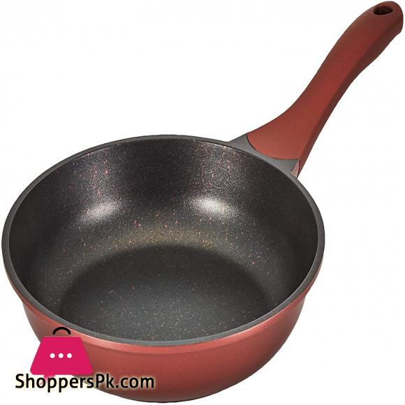 Winsor 9 Pc Cast Aluminum Non Stick Cookware Set, Red WR6004