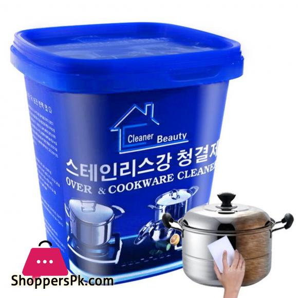 500g Rust Remover cleaner Kitchen Stainless Steel cleaning paste Pot polishing Pan Kitchenwares Stain Dirt Cleaner accessories