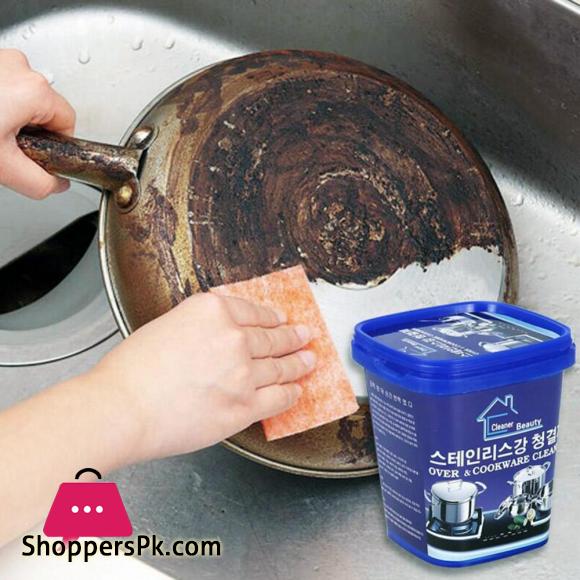 500g Rust Remover cleaner Kitchen Stainless Steel cleaning paste Pot polishing Pan Kitchenwares Stain Dirt Cleaner accessories