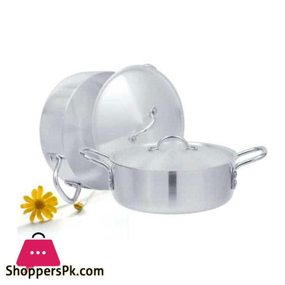 Domestic Metal Finish 2 X 6 Fish Pot Set - D-47A