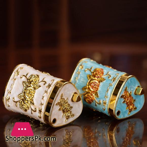 European Retro Press type Toothpick Holder Fashion Toothpick Box Luxury Restaurant Hotel Household Toothpick Dispenser Box