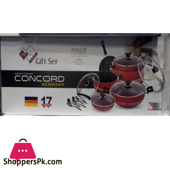 Finest Concord Cook Set NS 17Pcs