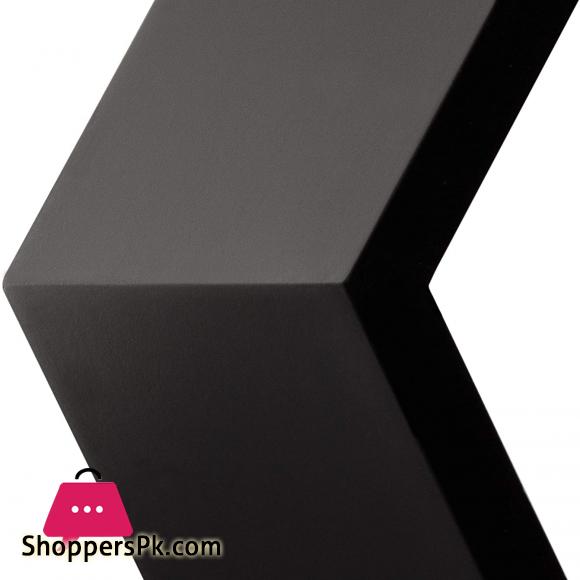 Hexagon Cube Floating Wall Shelf Set of 3 Black