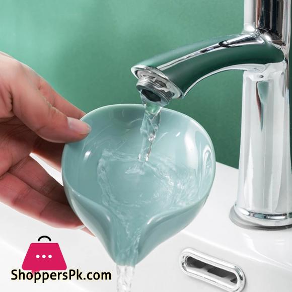 Leaf shaped Soap Dish Soap Holder Drain Rack Standing Suction Cup