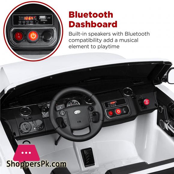 Official Licensed Land Rover Ride On Car 2-Seater with Parent Remote Control MP3 Player