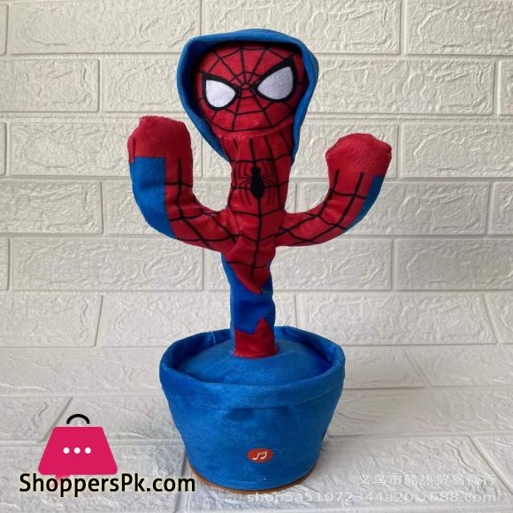 Marvel Avengers Speak Talk Sound Record Repeat Toy Talking Toy Dancing Doll Captain America Iron Man Spiderman Kid Gift