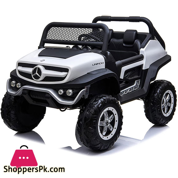 Official Licensed Mercedes-Benz Electric Ride-on Vehicle Car Truck for Kids Battery Powered Toy with Remote Control 24V 2-Seater
