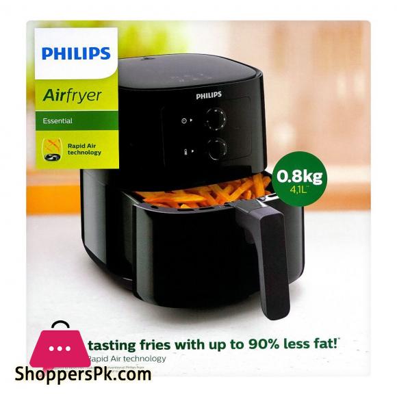 Philips Essential Air Fryer 4.1L Black HD-9200