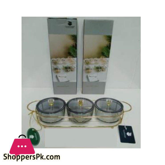 Round Iron Tray 3 Pcs - RCF0325G