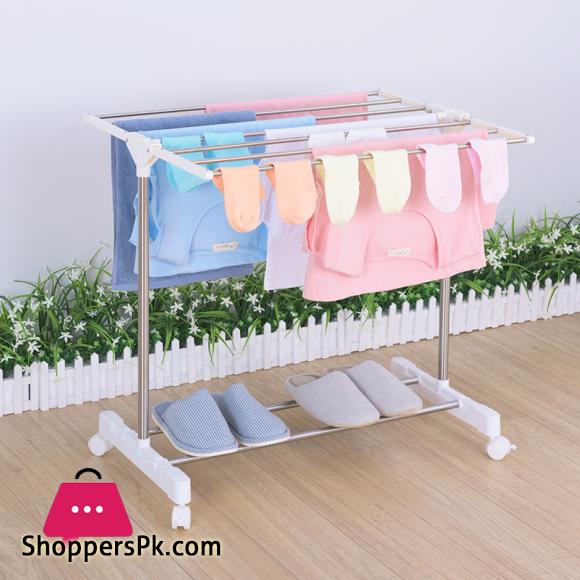 Towel Rack Floor Type Folding Indoor Mini Drying Rack Household Balcony Small Drying Rack