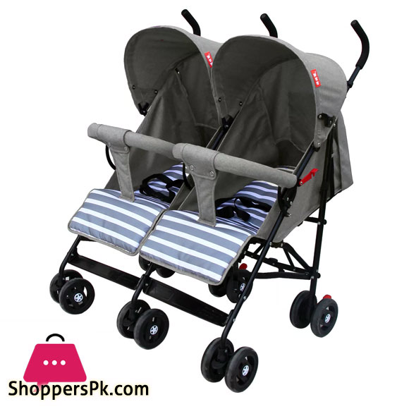 Twin Baby Stroller Double Baby Pram for Twins Baby Two Seat Stroller S500S
