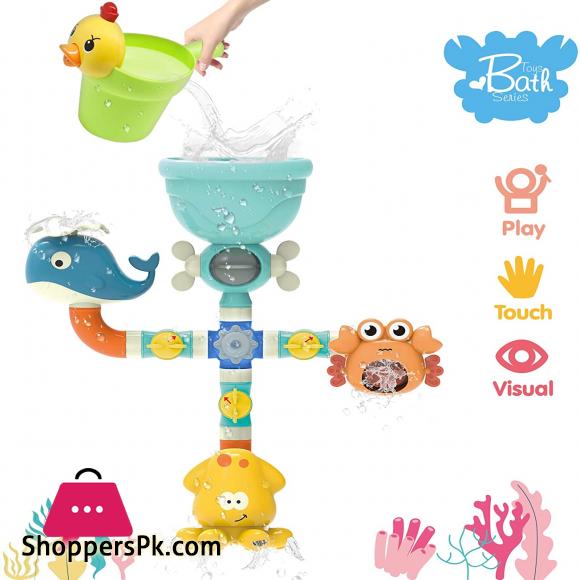 Bath Toys Waterfall Bath Wall Bathtub Toys for Baby Toddler Kids