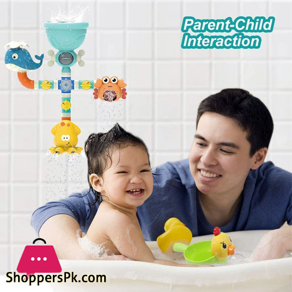 Bath Toys Waterfall Bath Wall Bathtub Toys for Baby Toddler Kids