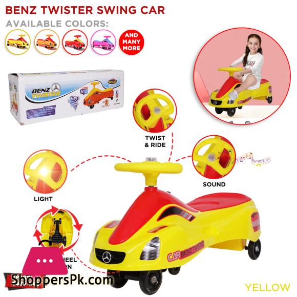 Benz Twister Wiggle Car For Kids Push Car For Toddlers