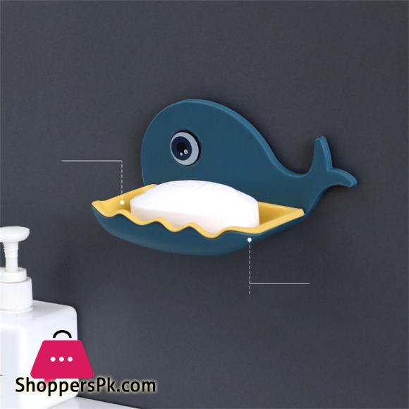 Cartoon Whale Bathroom Soap Dish Holder