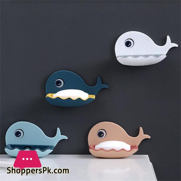 Cartoon Whale Bathroom Soap Dish Holder