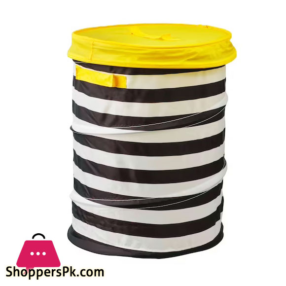 ikea Flyttbar Basket With Lid Yellow
