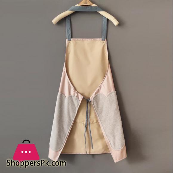 Home Kitchen Waterproof and Oilproof Cute Male and Female Work Cloth