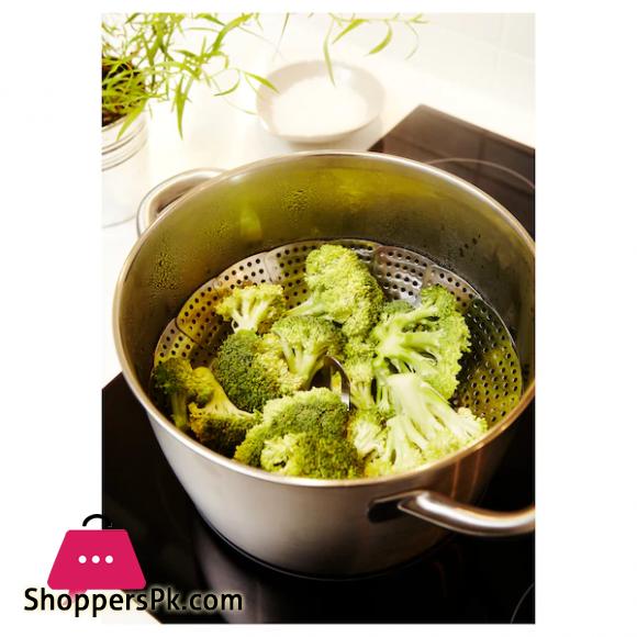 IKEA KLOCKREN Stainless Steel Steamer Insert