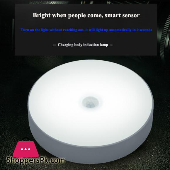 LED body induction lamp induction night light no need to wire USB charging intelligent induction magnetic suction