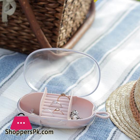 Simple Slight Jewelry Box Portable Storage Organizer