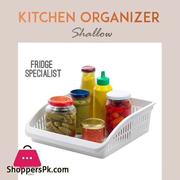 Gondol Space-Saving Compact Kitchen Organizer (Ideal for fridge storage) [Shallow] [K627]