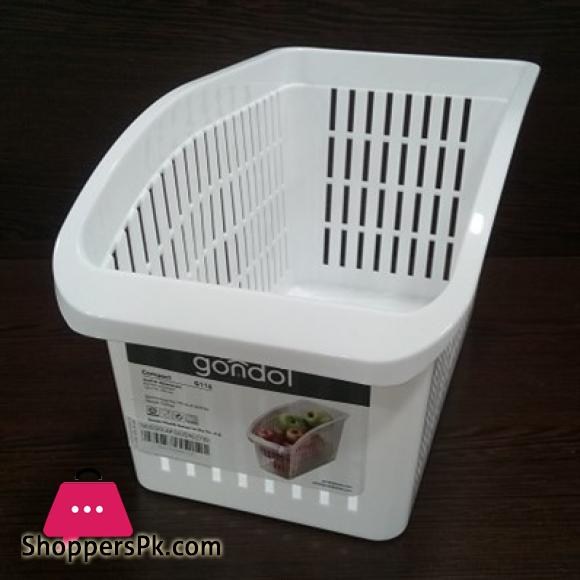Space-Saving Compact Kitchen Organizer Ideal for fridge storage Wide G116
