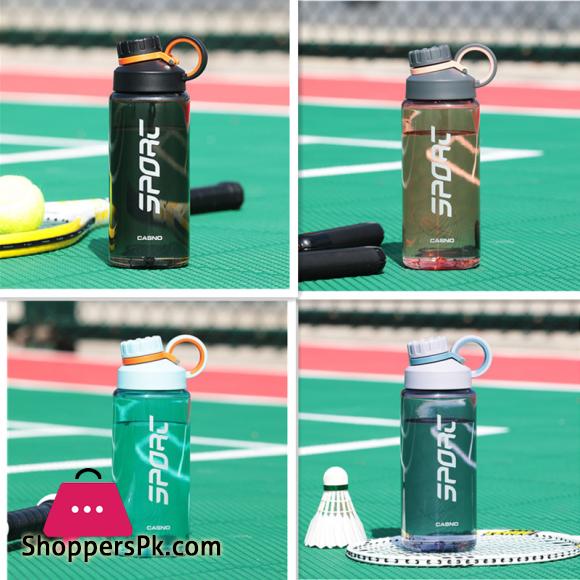 Sports Water Bottle With Stainless Steel Strainer Camping Cycling Hiking Fitness Sport Shaker Drinking Bottles