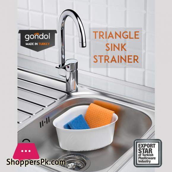 Gondol Triangle Sink Strainer Smart Design for Sinks