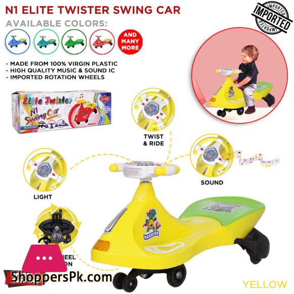 Twinkle N1 Elite Twister Swing Car For Kids
