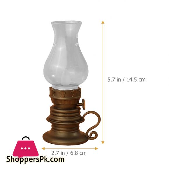 Vintage LED Kerosene Lamp LED Light Decoration Tabletop Lighting